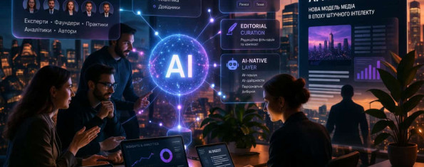AI First Media: нова модель медіа в епоху штучного інтелекту