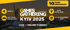 Games Gathering 2025 Kyiv — 10 лет вместе!