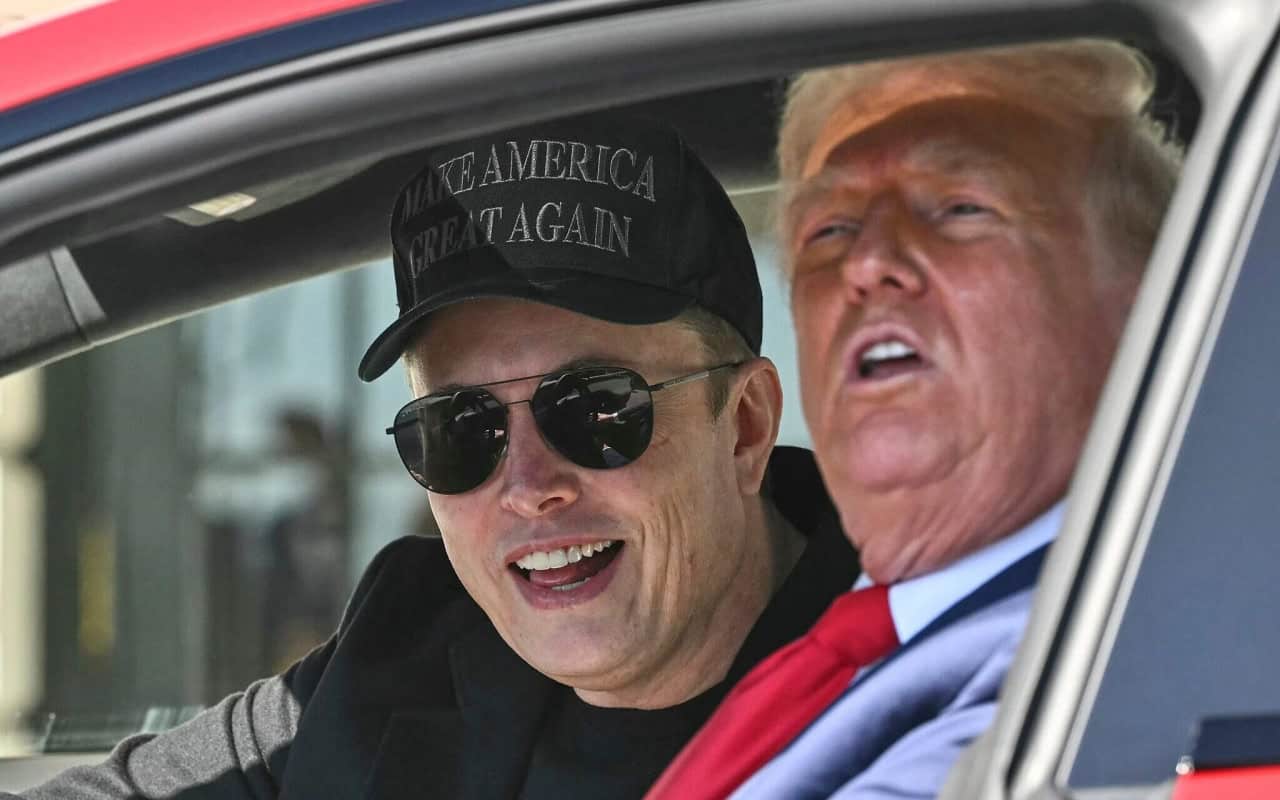 Ілон Маск та Дональд Трамп